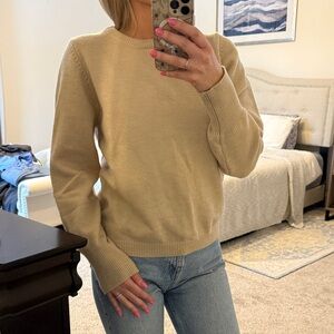 Classic Beige Women's Sweater
